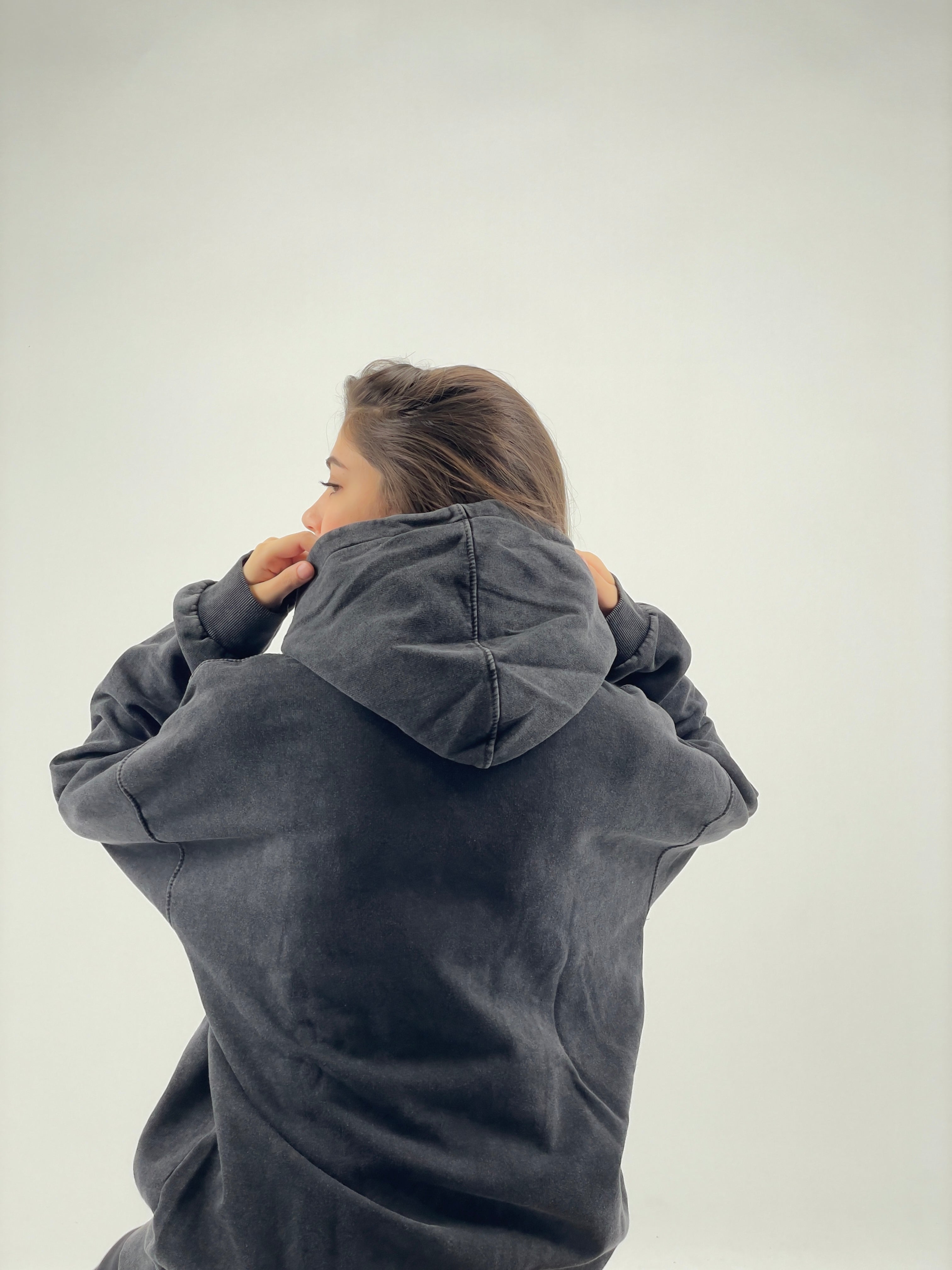 HOODIE WASHED O.S.
