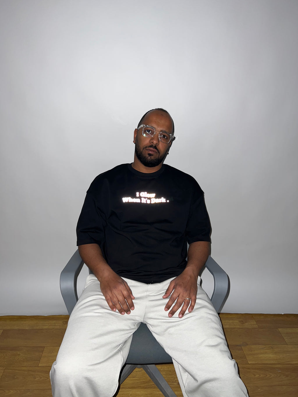 Reflective printing T-shirt