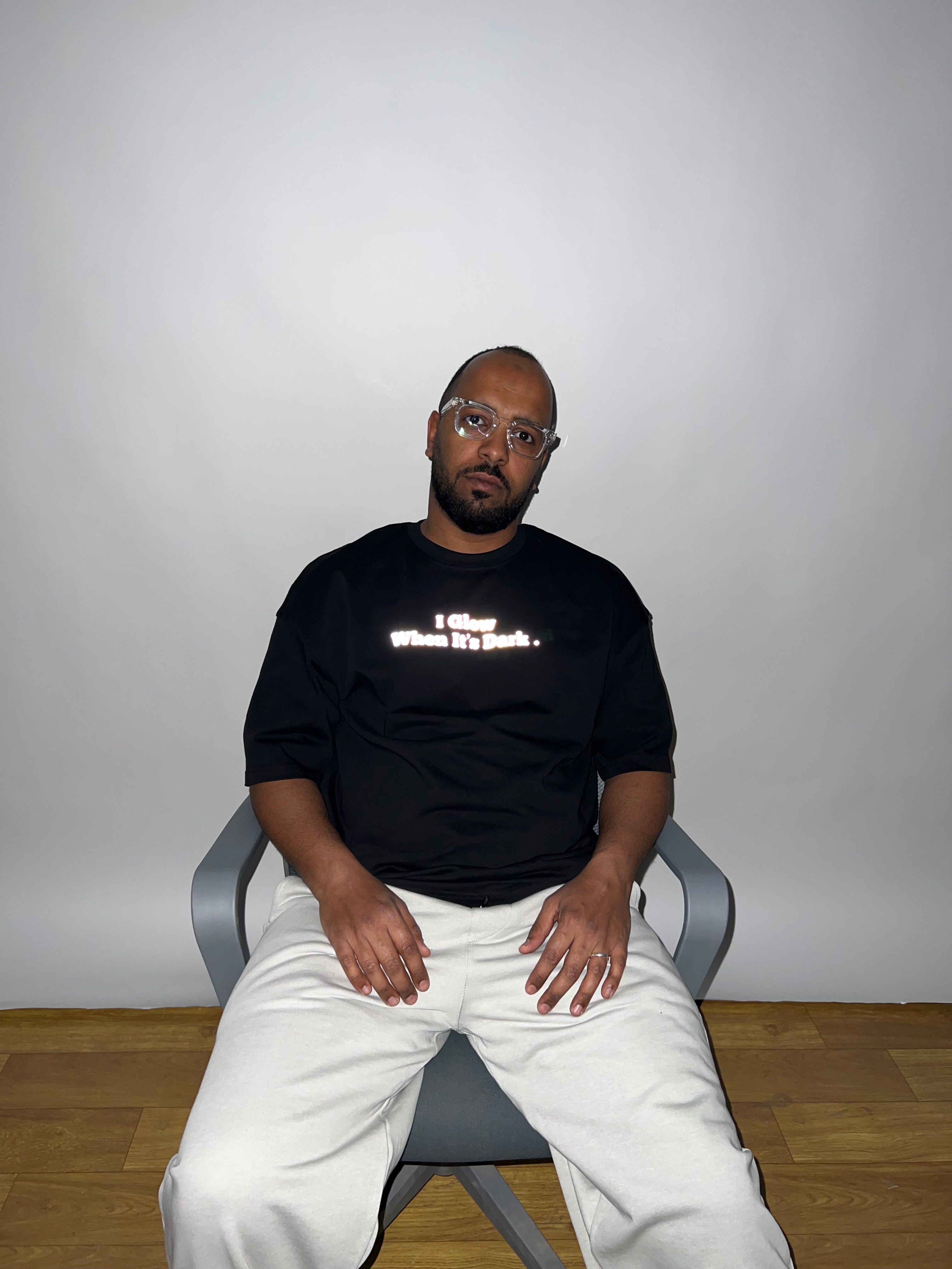 Reflective printing T-shirt