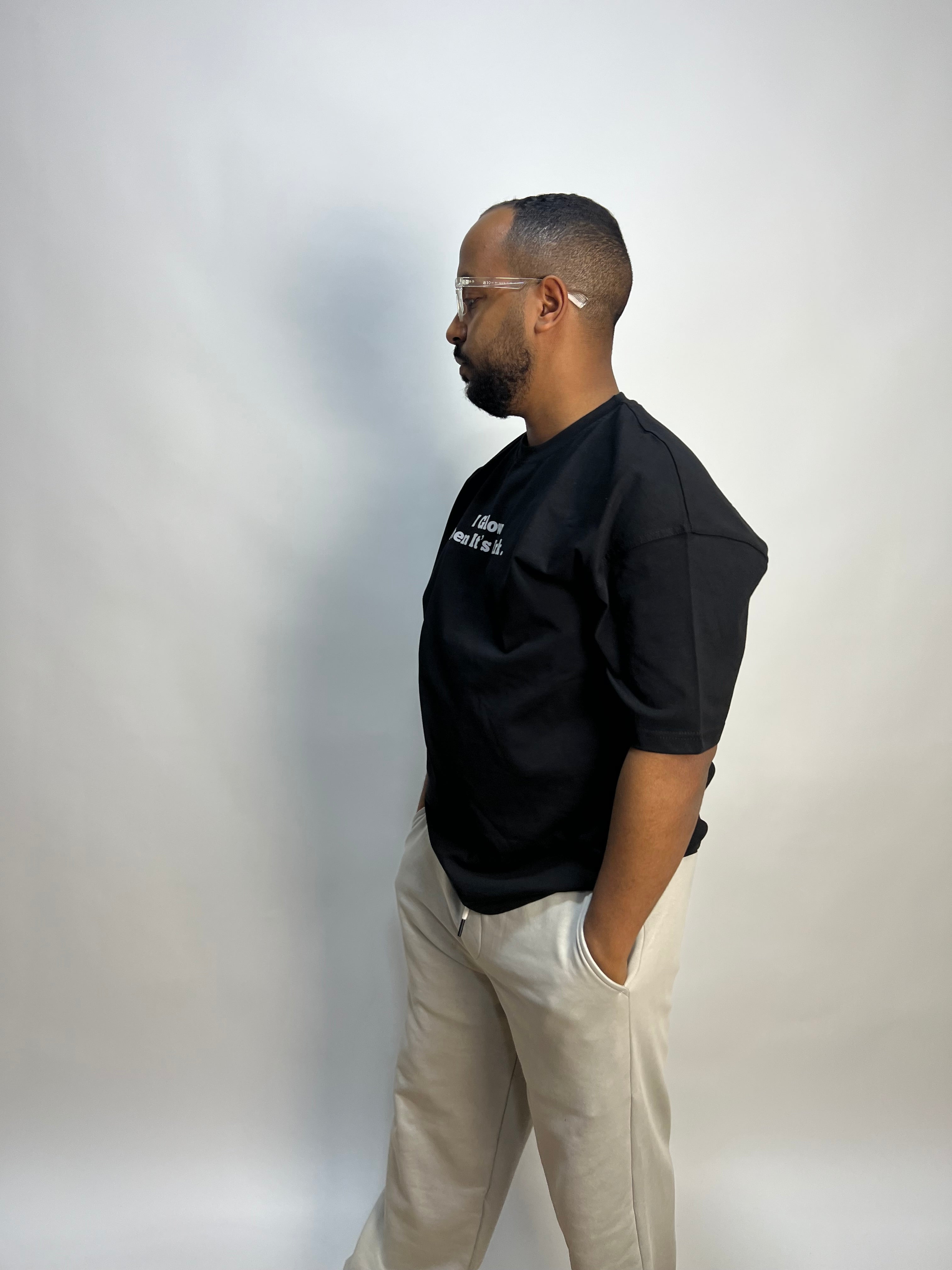 Reflective printing T-shirt