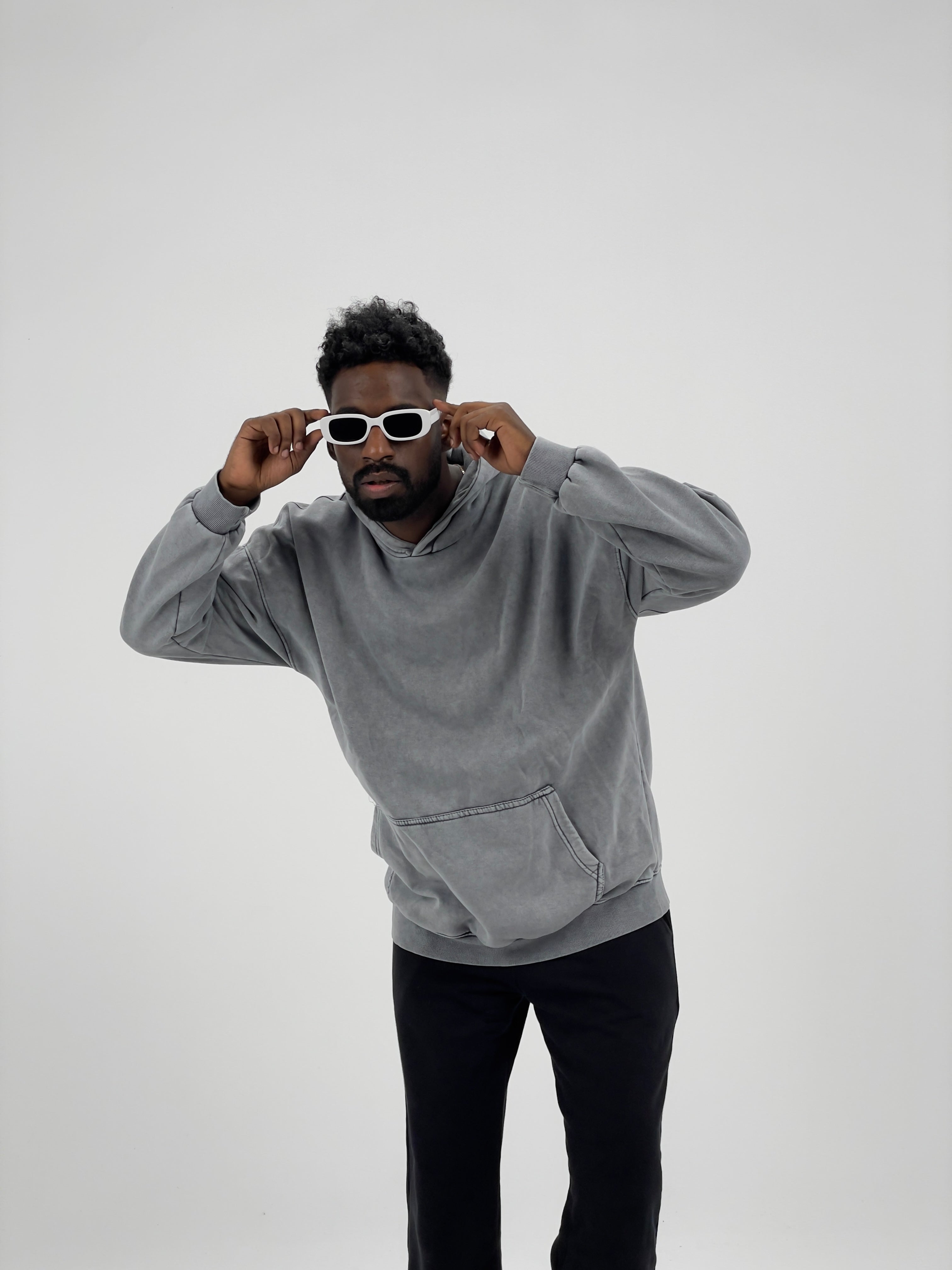 HOODIE WASHED O.S.
