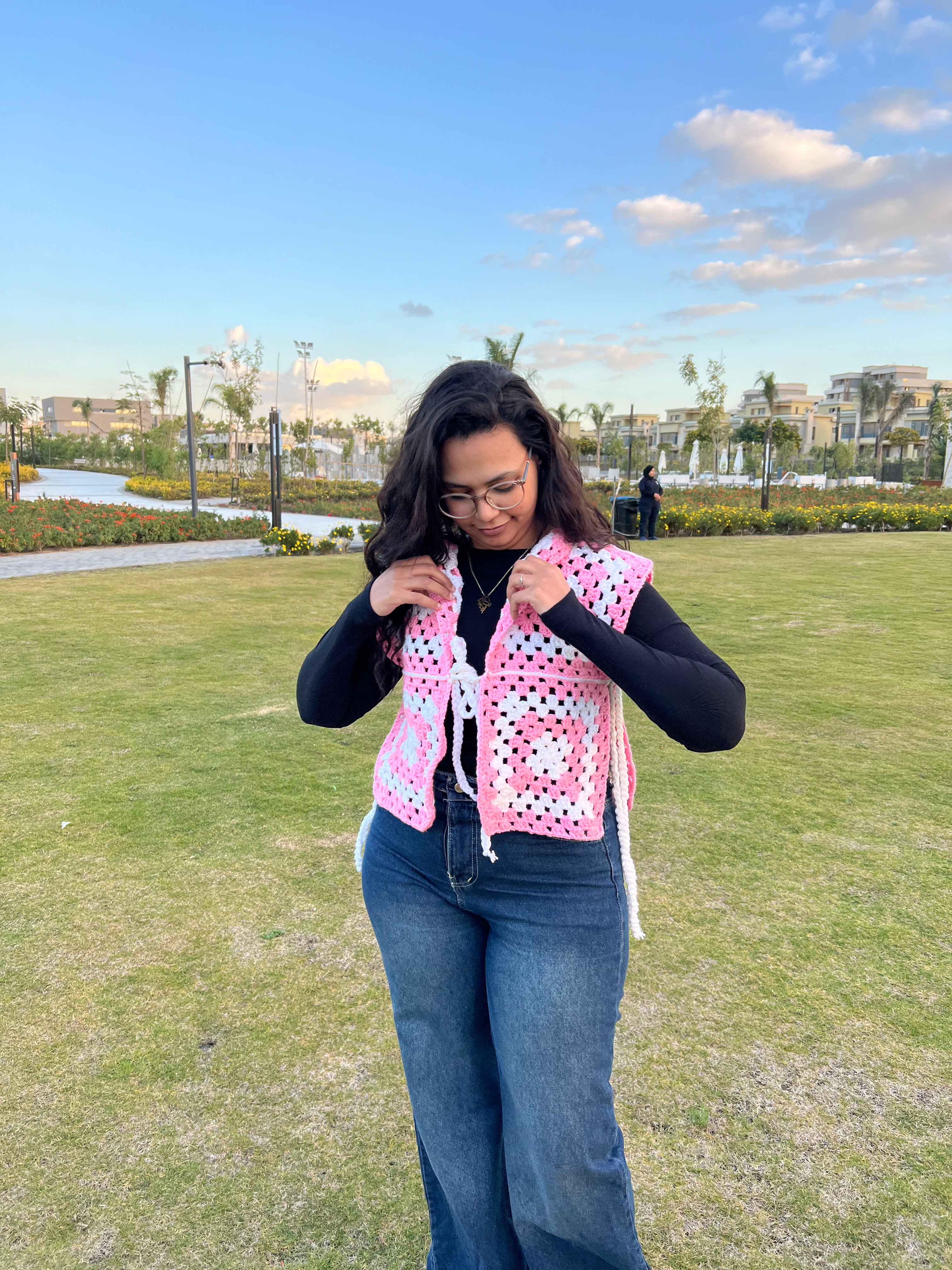 Vest handmade Crochet