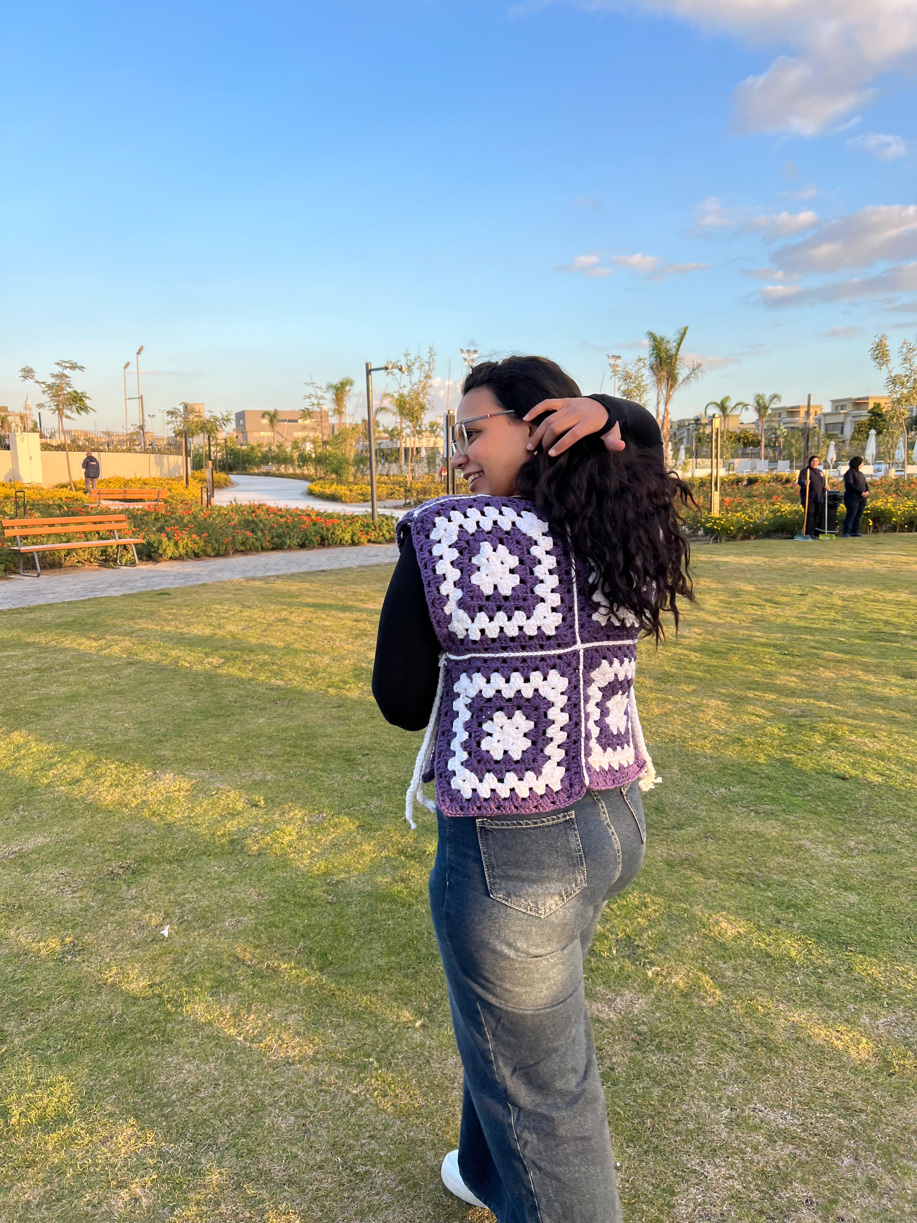 Vest handmade Crochet
